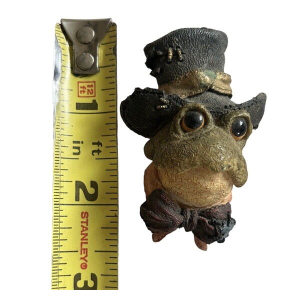 Boyds Folkware THE FORMAL FROG Fenton J. Padworthy Collector Bearwear Pin 26412 - Picture 2 of 3